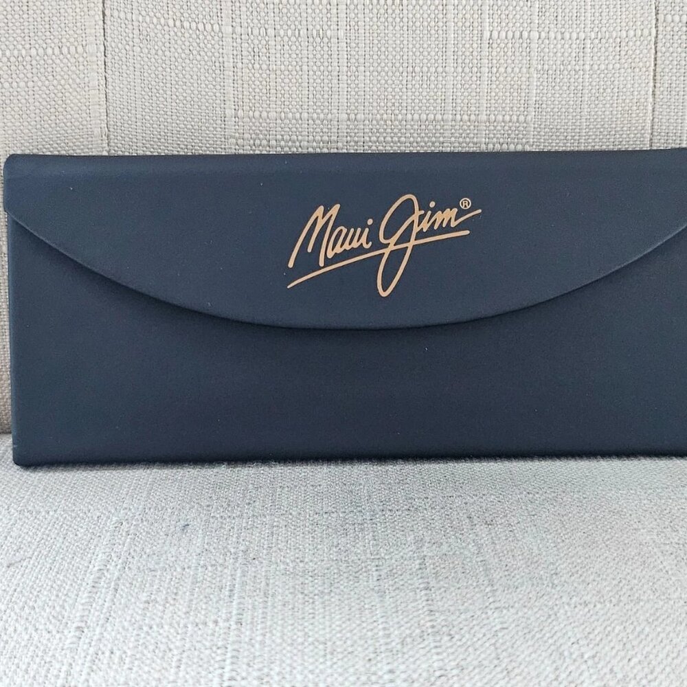 Maui Jim Eyeglasses Case Black Tri Folding Case for Glasses Eye Wear CASE only